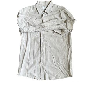 ZADIG & VOLTAIRE dress shirt 100% cotton size large TADAO TDM SDCJ0514